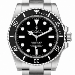 Rolex Submariner 41MM 124060 No Date Black Dial Watch